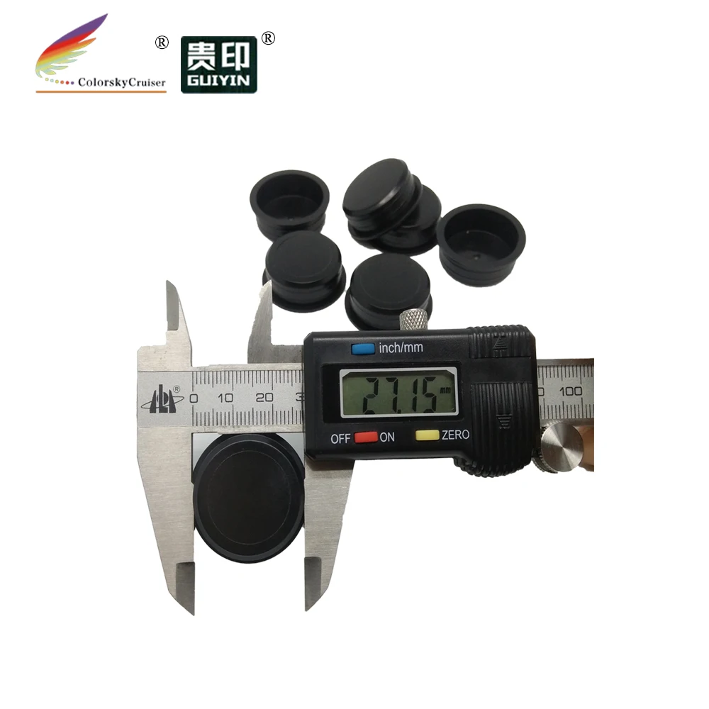 (ACC-TK) compatible cartridge plastic hopper lid cover cap for Kyocera TK17 TK18 TK110 TK120 diameter 27mm 50pcs/lot