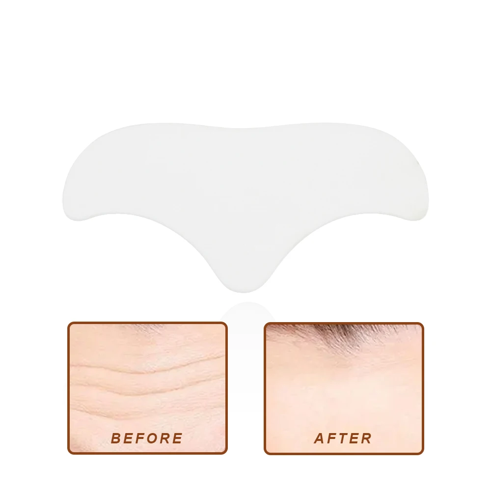 factory wholesale Biodegradable Polymer Gel Portable and lightweight Serum Sticker forehead patch  for Soften and Smooth Skin