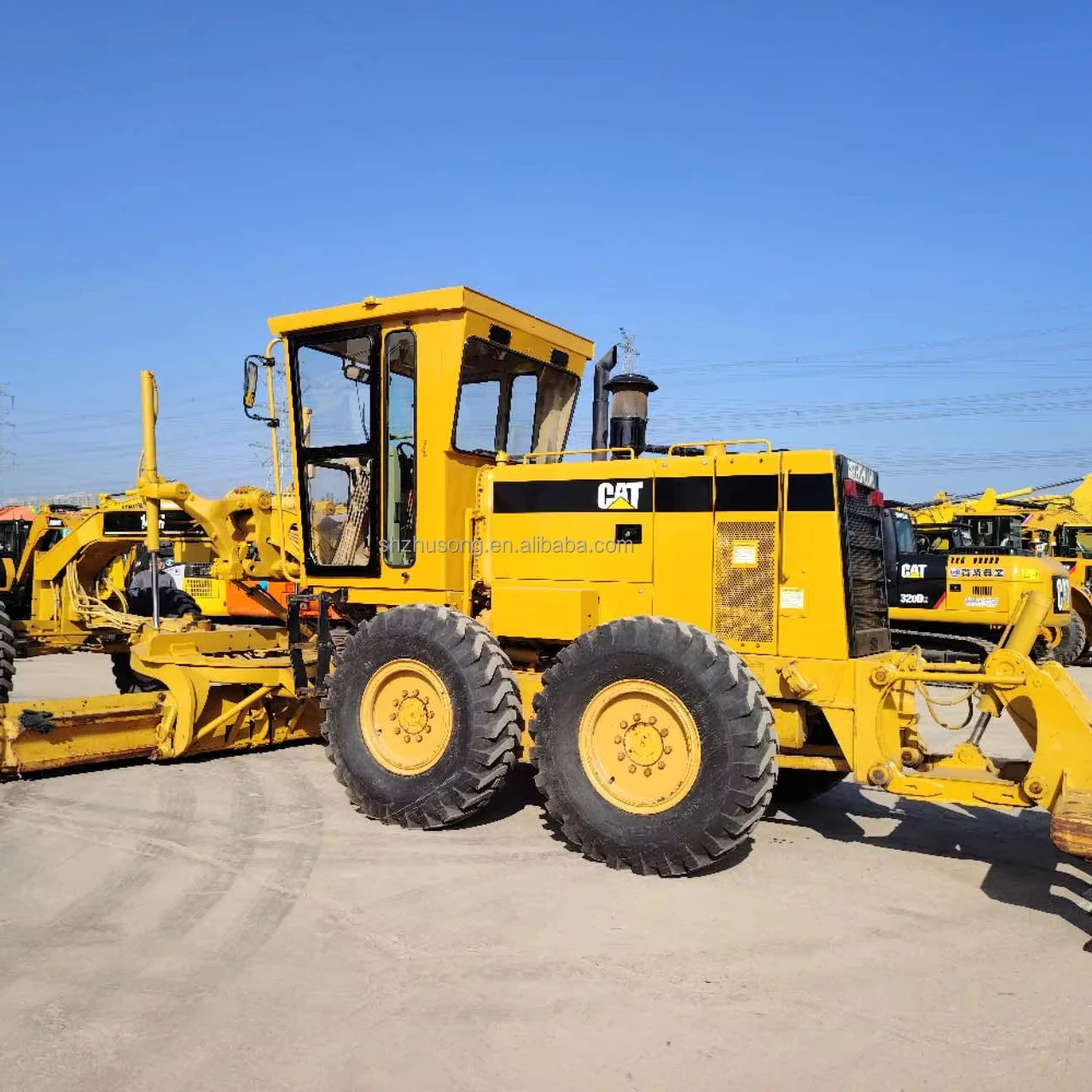 Caterpillar used grader low working hours  used CAT140H grader performance inspection exempt