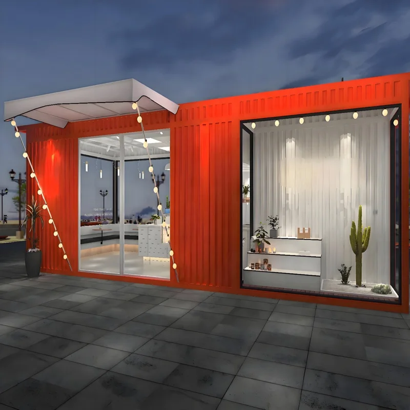 20/40FT High Cube Ready Prefab Luxury Container shop Prefabricated Modular Home Container House container house manufacturer