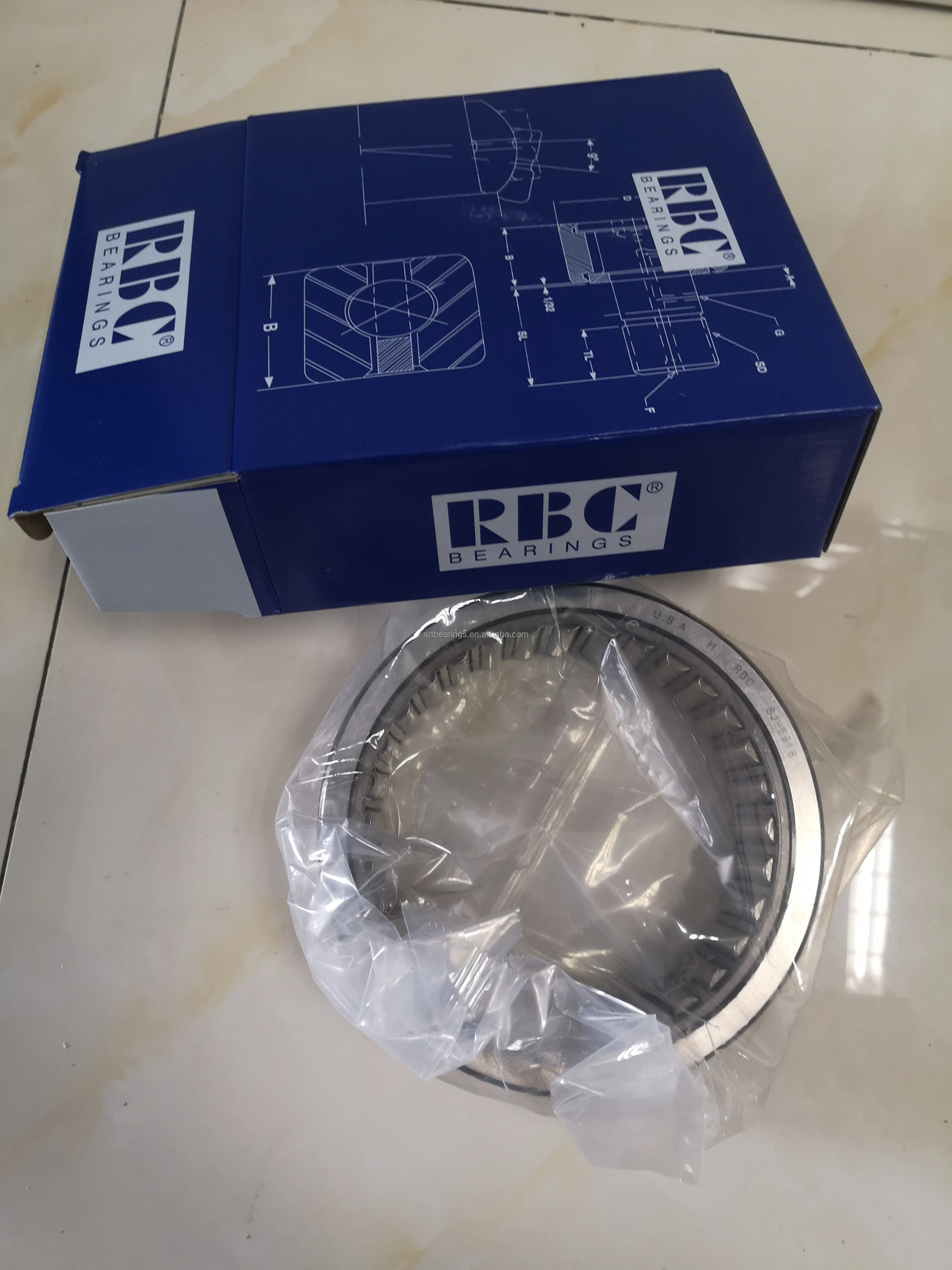Original RBC Cam Follwer Bearing SRF20SS SRF25SS SRF30SS SRF35SS SRF40SS SRF45SS SRF50SS SRF50SS Caged Roller Followers Bearings