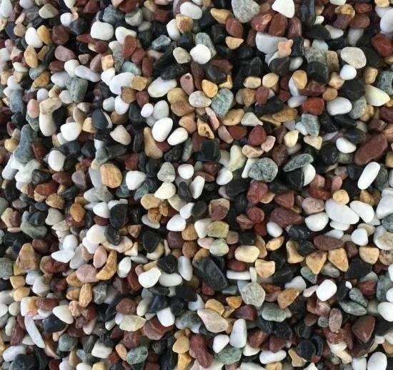 Mixed Wash Pebble Stone Directly Sale