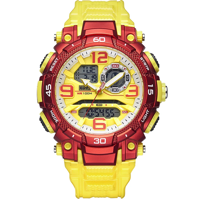 Relogio Masculino 2021 Sport Men Quartz Digital Watch Diving Watches Men 10ATM Waterproof Watch LED Dual Display Clock