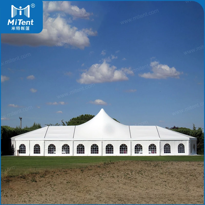 Event Planning Luxury Outdoor Event Tent Multi-side Combination Outdoor Wedding Tent Storage Marquee