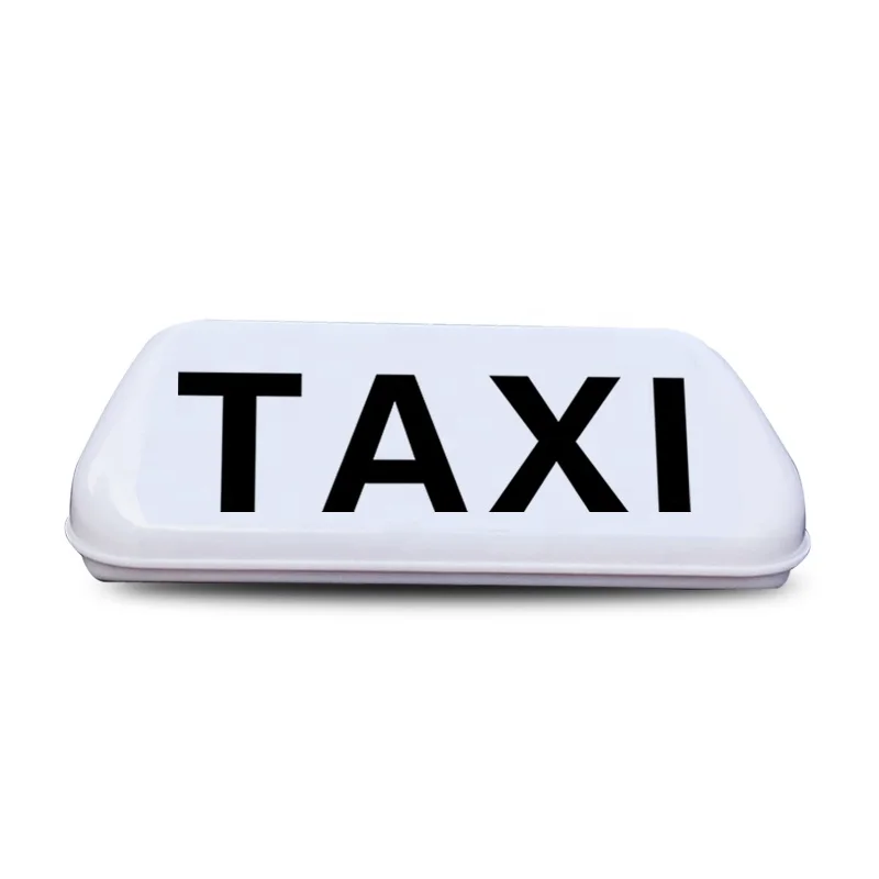 Top Productions Taxi Roof Light Box Universal Taxi Light Box Roof Sign LED 12V Interior Lamp