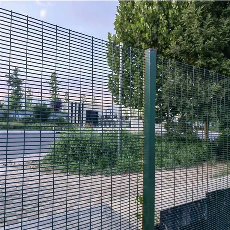 Anti-Cut PVC Coated Galvanized Fence Anti Climb 358 Metal Security Fence Panels