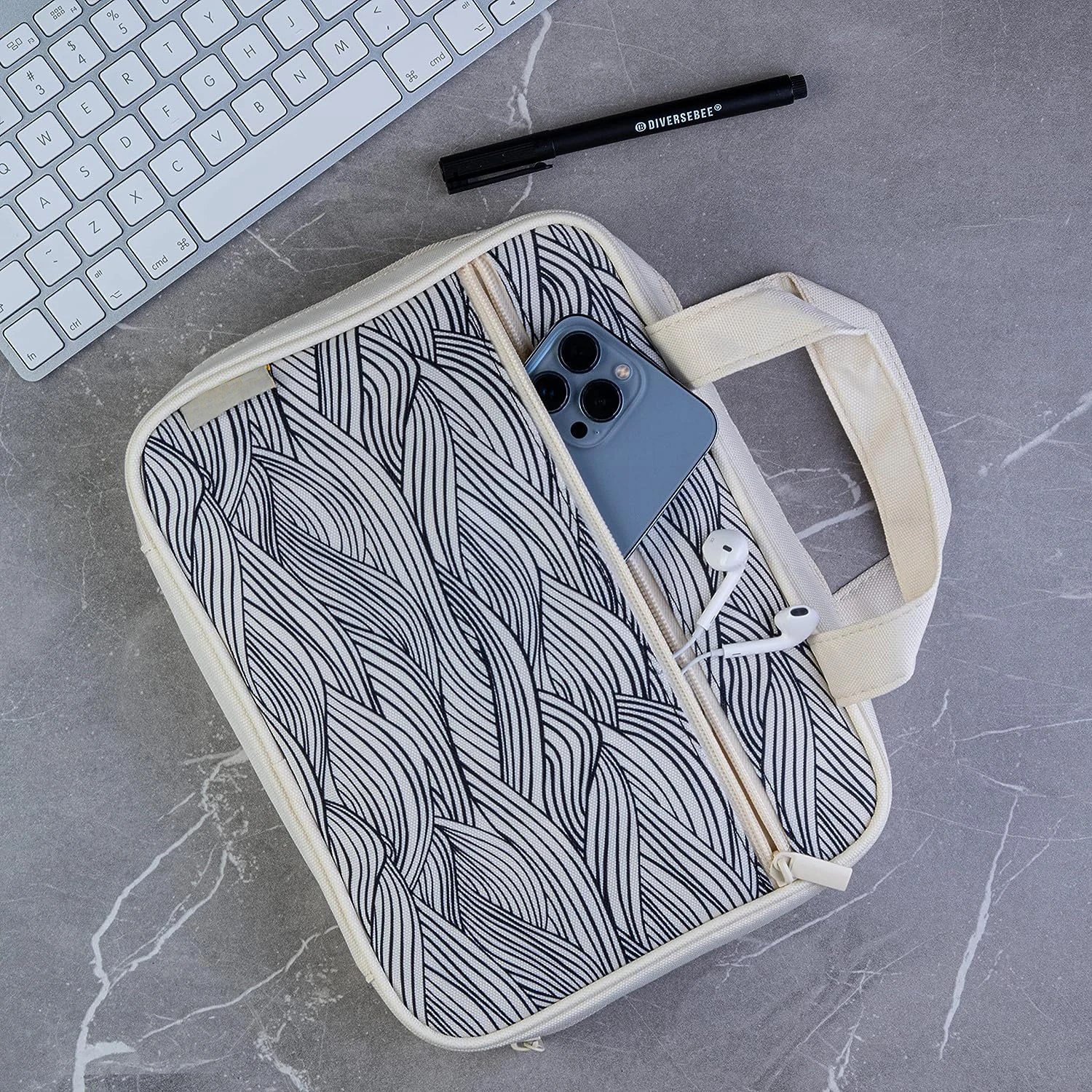 Bible Bag Custom Bible Book Cover Portable Waterproof  Zippered Bible Carrying Case for Women  Girls  Kids