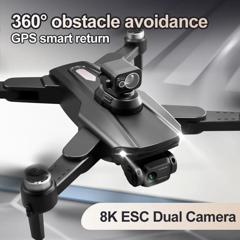 RG108 MAX Drone 8K Dual HD Camera FPV Aerial Photography 5G GPS Brushless Motor Foldable RC Professional Quadcopter drones