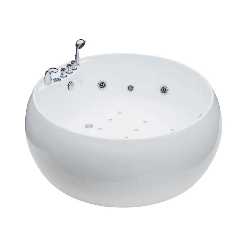air bubble whirlpool faucet adult luxury round shape bathtub bath tub modern tubs