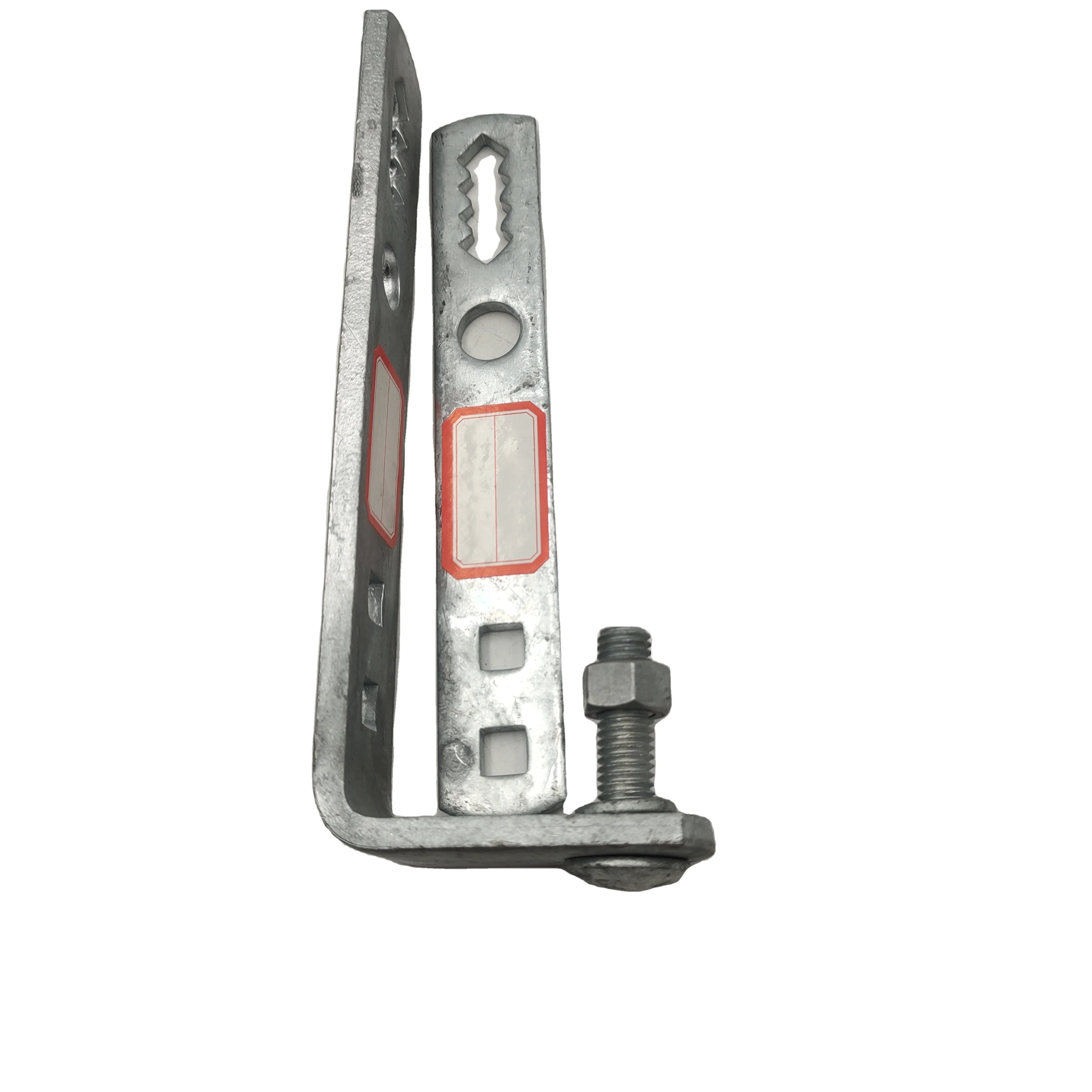 Factory customized supporting hardware power accessories hot dip galvanized stamping parts power fittings