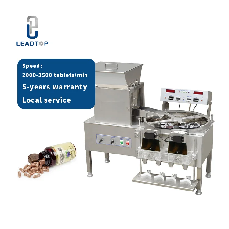 Manual Soft Gel Tablet Counter Small Desktop Mini Semi Automatic Pill Capsule Tablet Filling Counting Machine