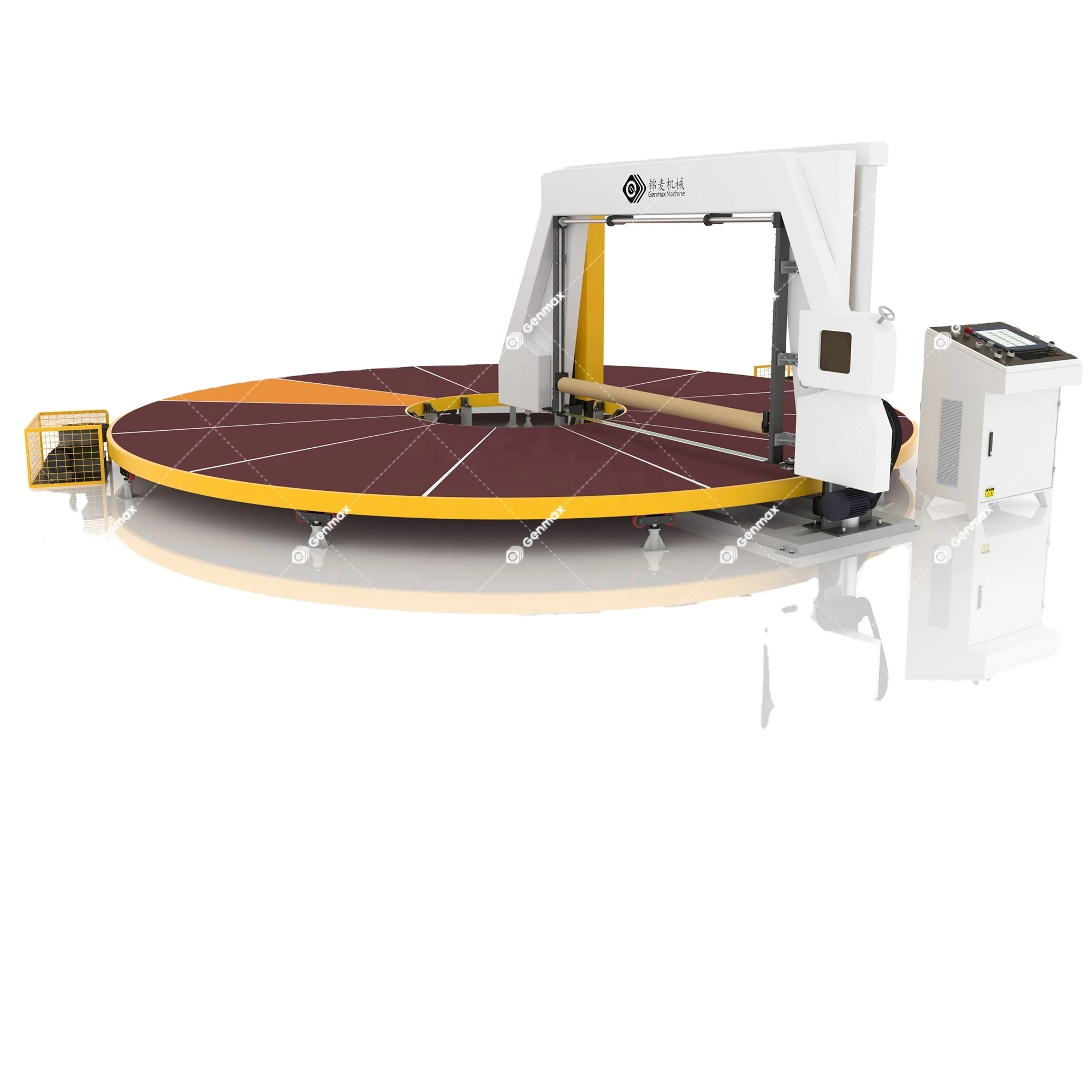 Horizontally Sponge Foam Carrousal Blade  Cutting Machine And Maquina De Cortar Espuma De Poliuretano