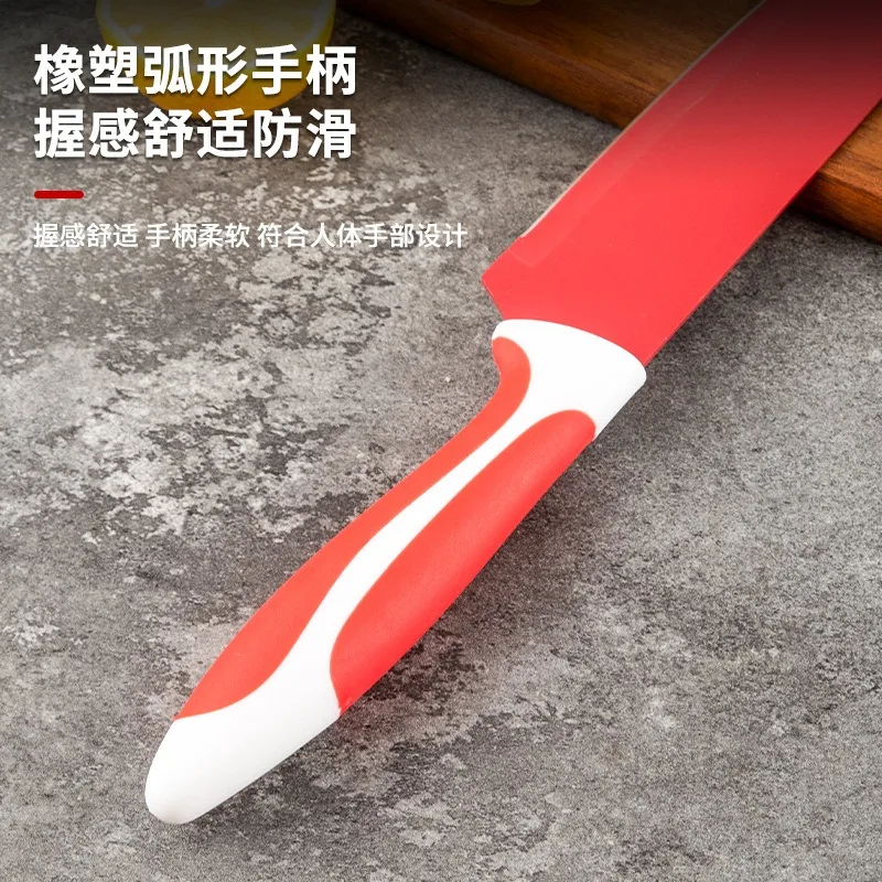 8-Piece Colorful Knife Set With Gift Box for Kitchen Use