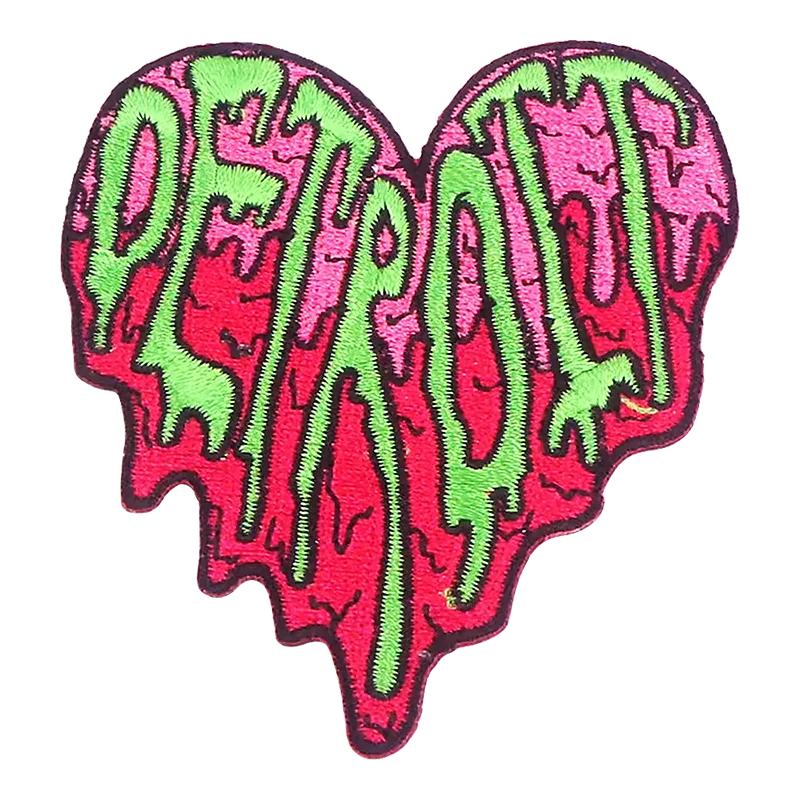 High Quality iron on letters custom embroidered patches Towel Chenille Patch