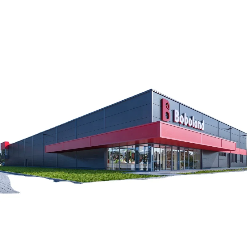 60*30*6M Industrial metal construction Prefab Steel Structure Building Warehouse Structure prefabricated workshop hangar