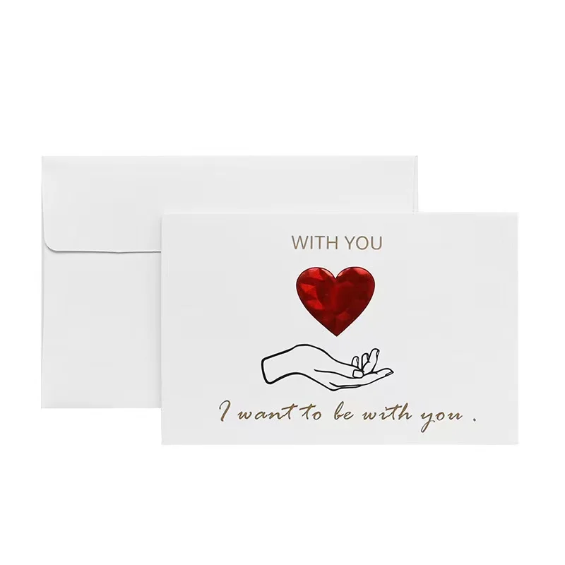 Customizable Luxury Greeting Card Exclusive DIY Personalized Postcard Handwritten Thank You Card Gift Small Businesses Paper