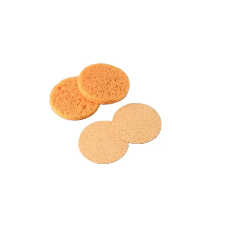 Top Quality Natural Biodegradable Sponge Facial Compressed Cellulose Cleansing Sponges