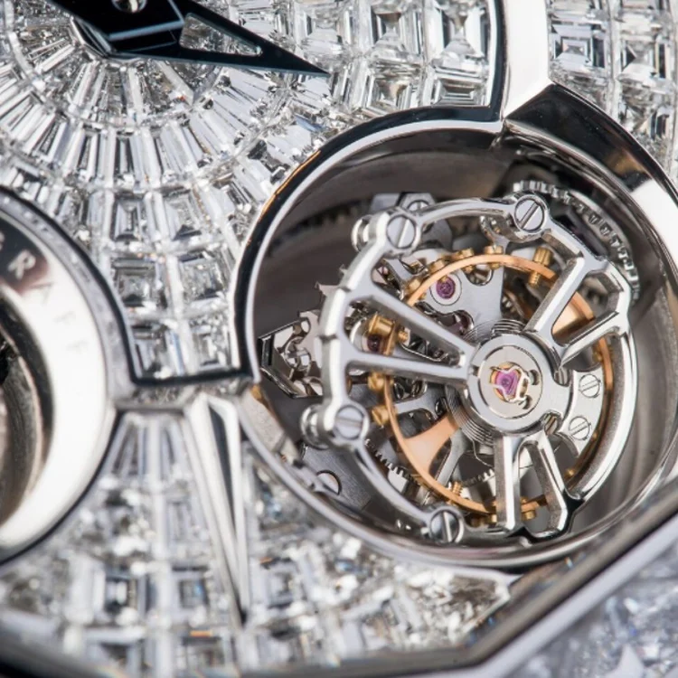 Lab grown diamond watch snow-setting Custom Design Men Woman Luxury Hand Set Iced Out round baguette lab Diamond