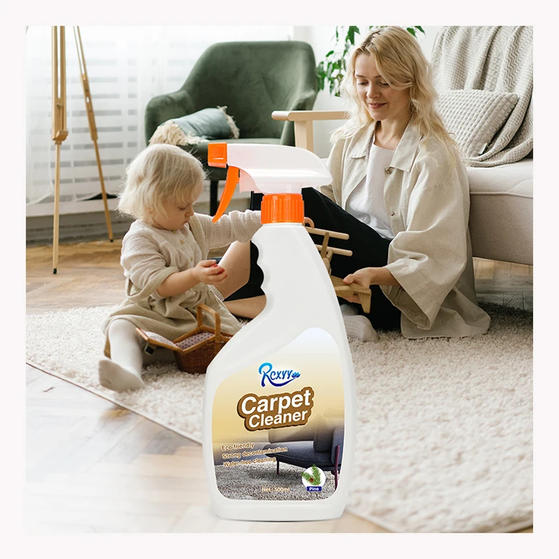 Customized Eco-friendly household cleaning product pets stain odor remove carpet cleaner spray