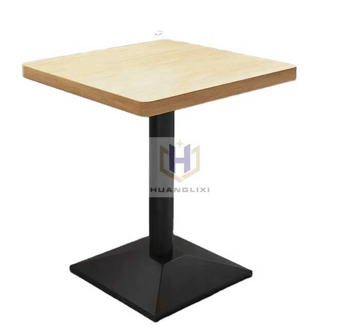 Customized Size Wholesale Restaurante Wood Chairs and Tables Sets Commercial Use Booth Seating Fast Food Furniture