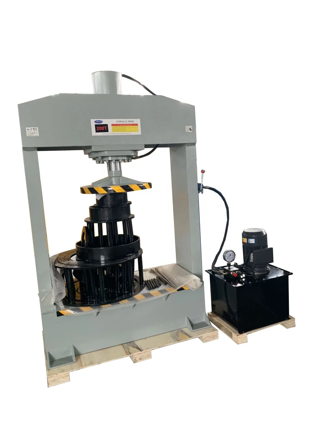 80 ton solid tyre press machine forklift tire hydraulic press machine