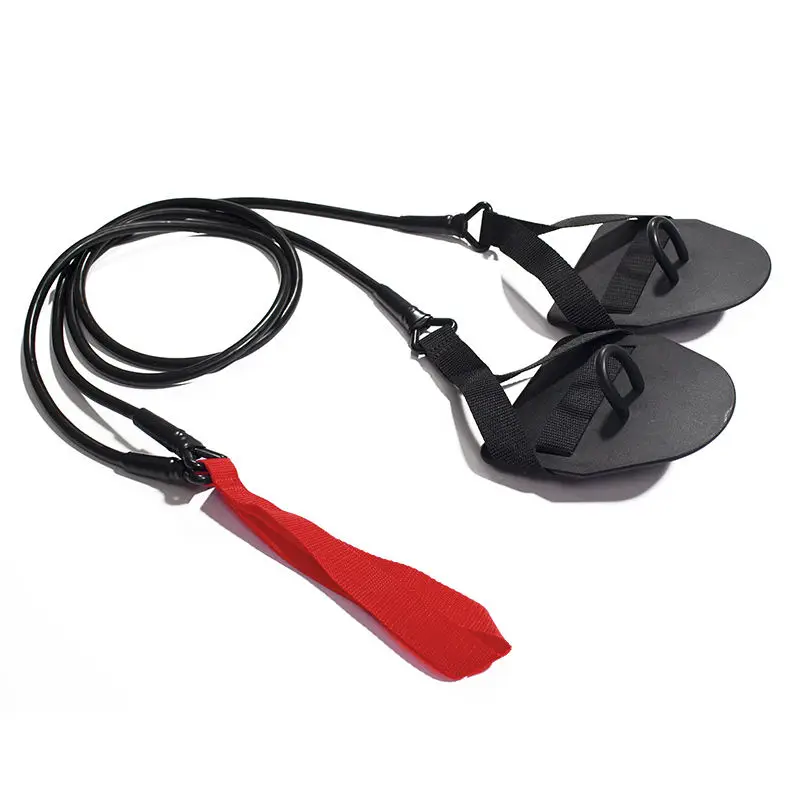Hot Selling Swim Stretch Cords With Hand Paddles For Land Swimming Training