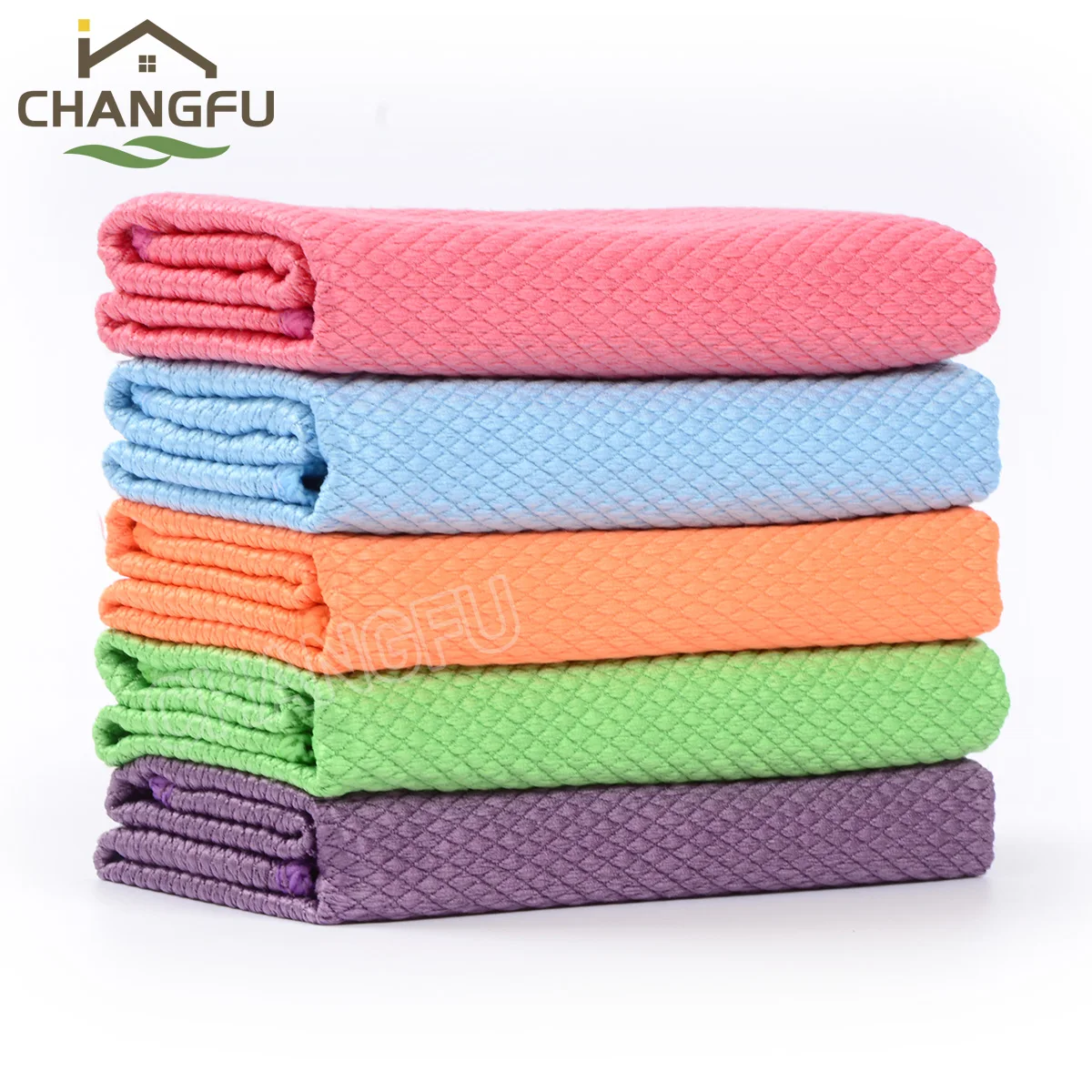 Водопоглощающие салфетки для мытья стекла из микрофибры Changfu