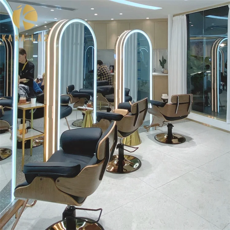 Зеркало для парикмахерской с отделением для парикмахерской