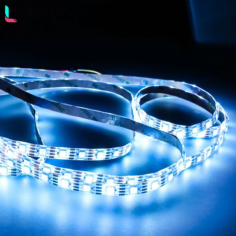 Waterproof SMD5050 RGB SPI 12V WS2815 addressable led strip lights for lighting design
