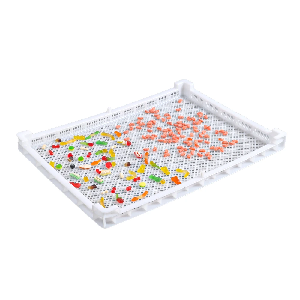 Food grade plastic drying tray for vegetables fruits and seafood