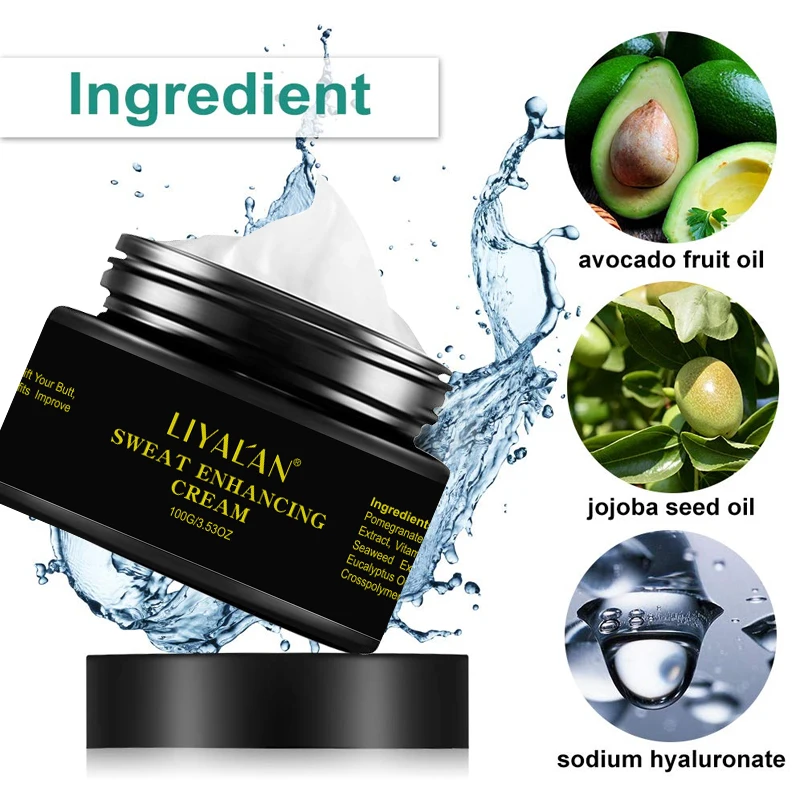 Natural Organic Workout Sweat Enhancing Anti Cellulite Hot Cream Body Slim Stomach Slimming Cellulite Cream