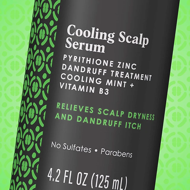 Protective scalp dryness and itching treatment Dandruff treatment cooling mint and sulfate free scalp care essence