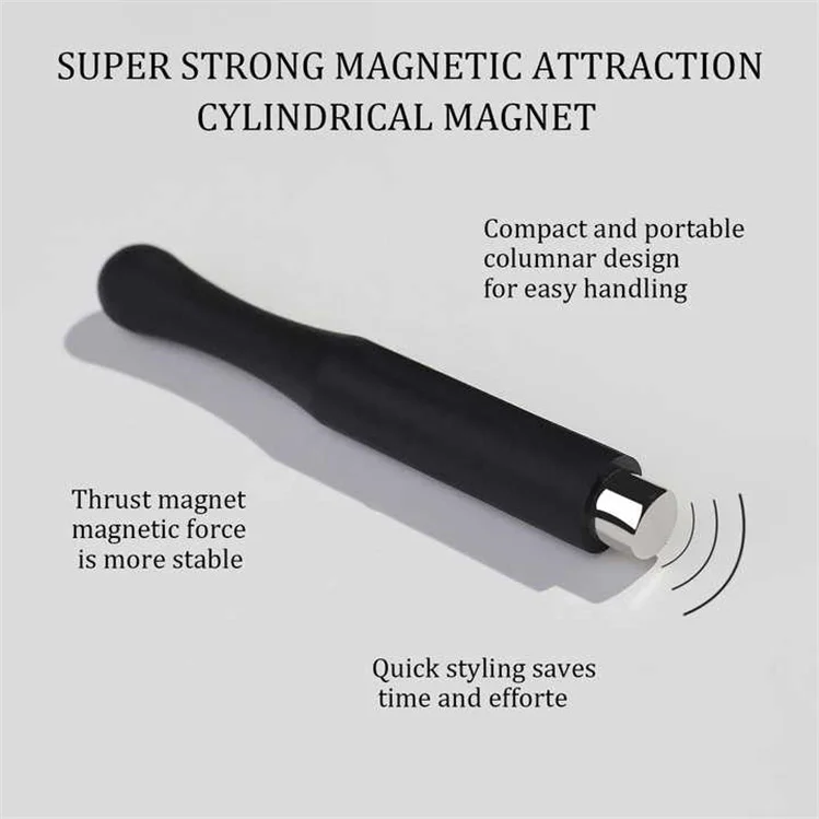 New Design Cylinder Nail Magnetic Strong Sticks For Nail Art Tool Thick Magnet Bar Strong Magnet Pattern Magnet