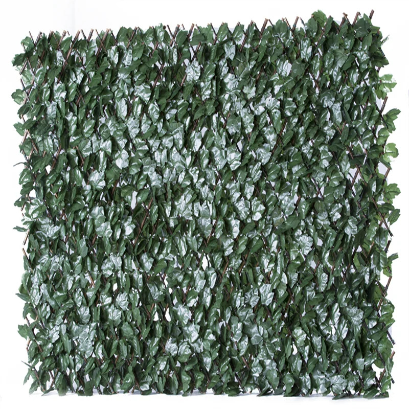 MZ186002 Expandable Faux Ivy Privacy Fence Wall Plants For School Home Park Decor