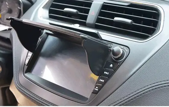 Car Dvd Port Gps Navigation Accessories Anti Reflective Sunshine Shield Sun Shade