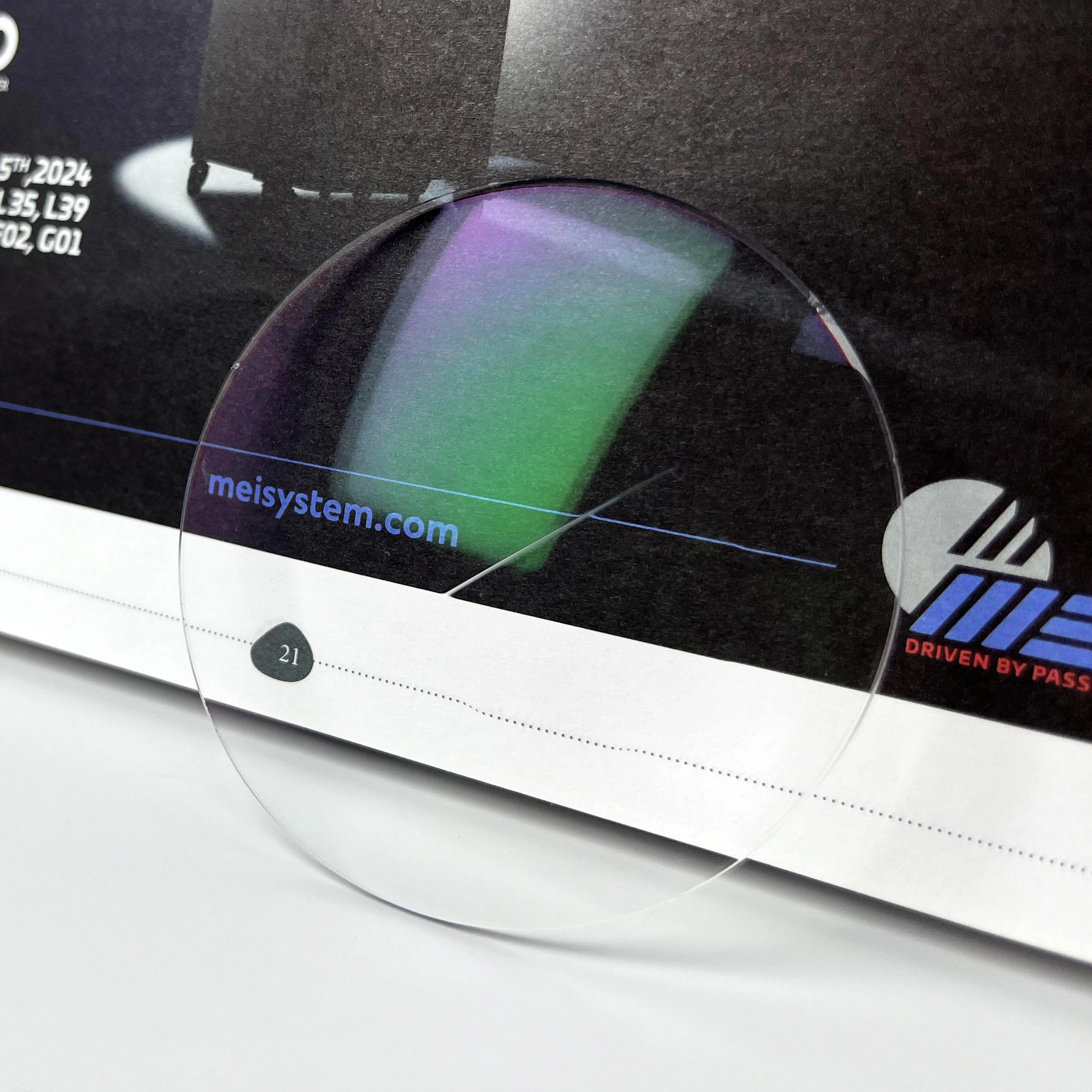 IDEAL CR39 Non-coating Resin Eyewear Lenses 1.499 Flat Top HMC Bifocal Spectacle Lenses for Myopia and Hyperopia