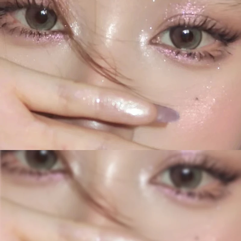 Powder Palette Cheek Face Eye Shine Shimmer Pearl Mineral Glow Pearls Highlighter