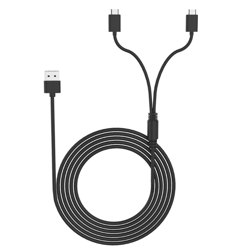 
Hot 2 In 1 Charging Cable For PS5 Controller Data Cable && -Xbox Series X Gamepad Type C Charger 