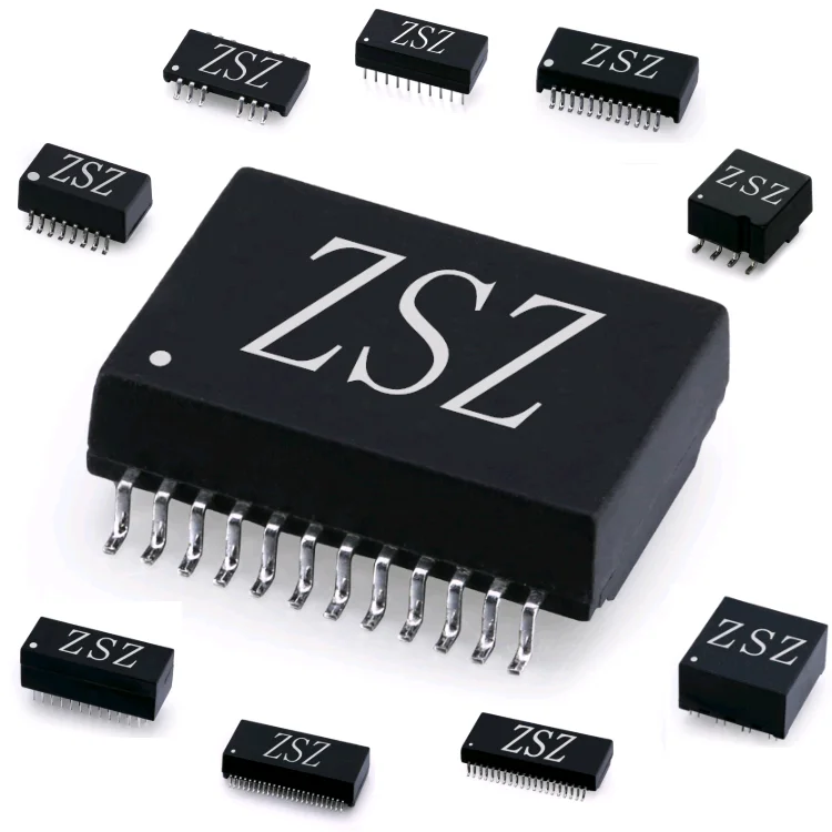  Точечный бесплатный образец 24Pin SMD 1000Base-T магнитный трансформатор локальной сети сетевой фильтр IC модуль
