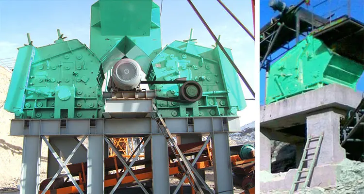 Mining Rock Stone Crushing Production Line PF 1315 Series Clay Granite Limestone Gravel Impact Crusher For Sale