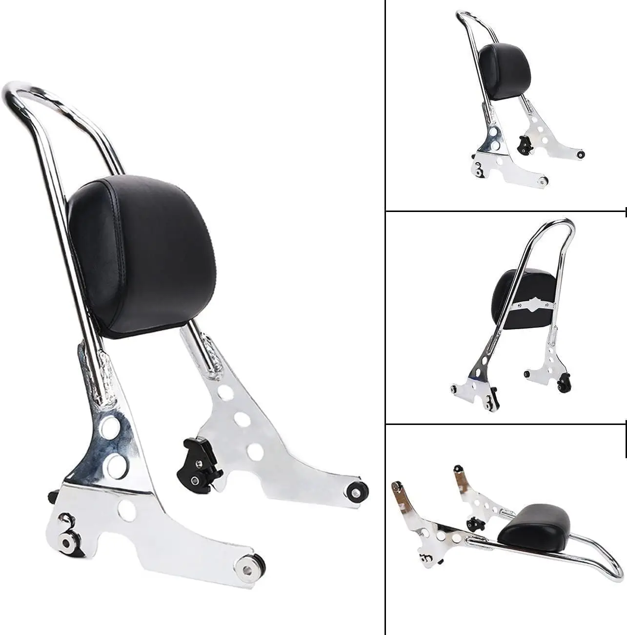 Motorcycle BackRest For HarleyDavidson Sportster Bobber Like XL1200 XL883 XL 1200 883 Seventy Two Custom Iron Low SuperLow