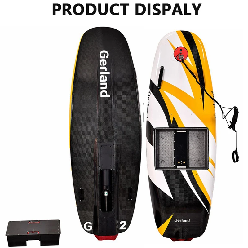 China Supplier of Fast Speed Power Electric Surfboard  Carbon Fiber Jet Surf Board Seaside Outdoor