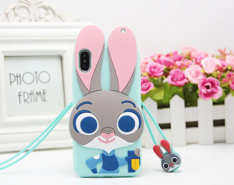 Anti Scratch And Waterproof OEM Custom 3D Silicone Phone Case Cute Mobile Phone Silicon Case With Your Own Logo