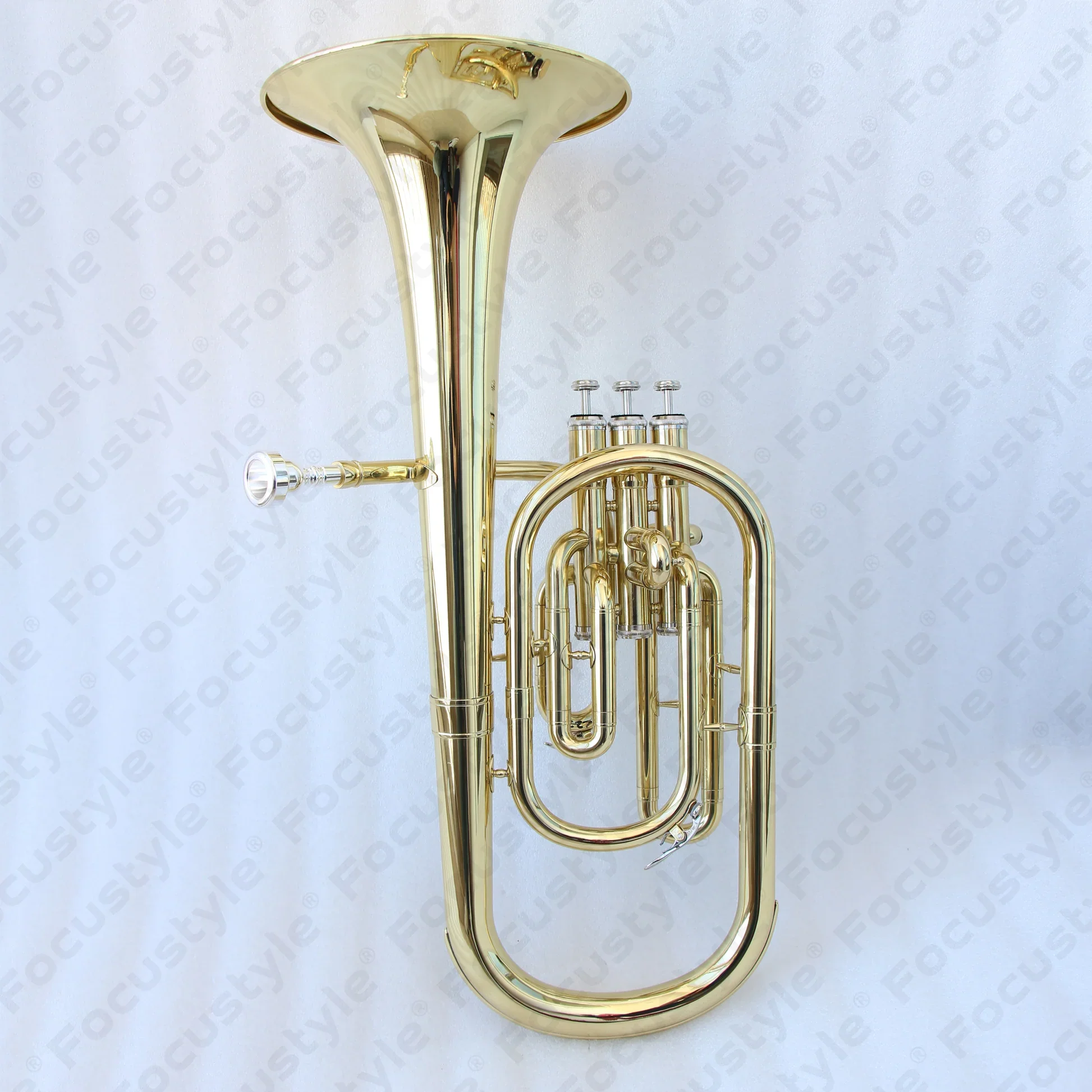 Eb alto horn копия известного бренда Высокое качество тенор гудок Золотой лакированный альт