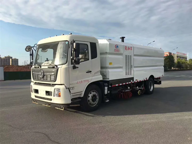 4x2 Dongfeng 16 tons High Pressure Jet Water Tank Spray Road Sweeper Truck for Road Clean