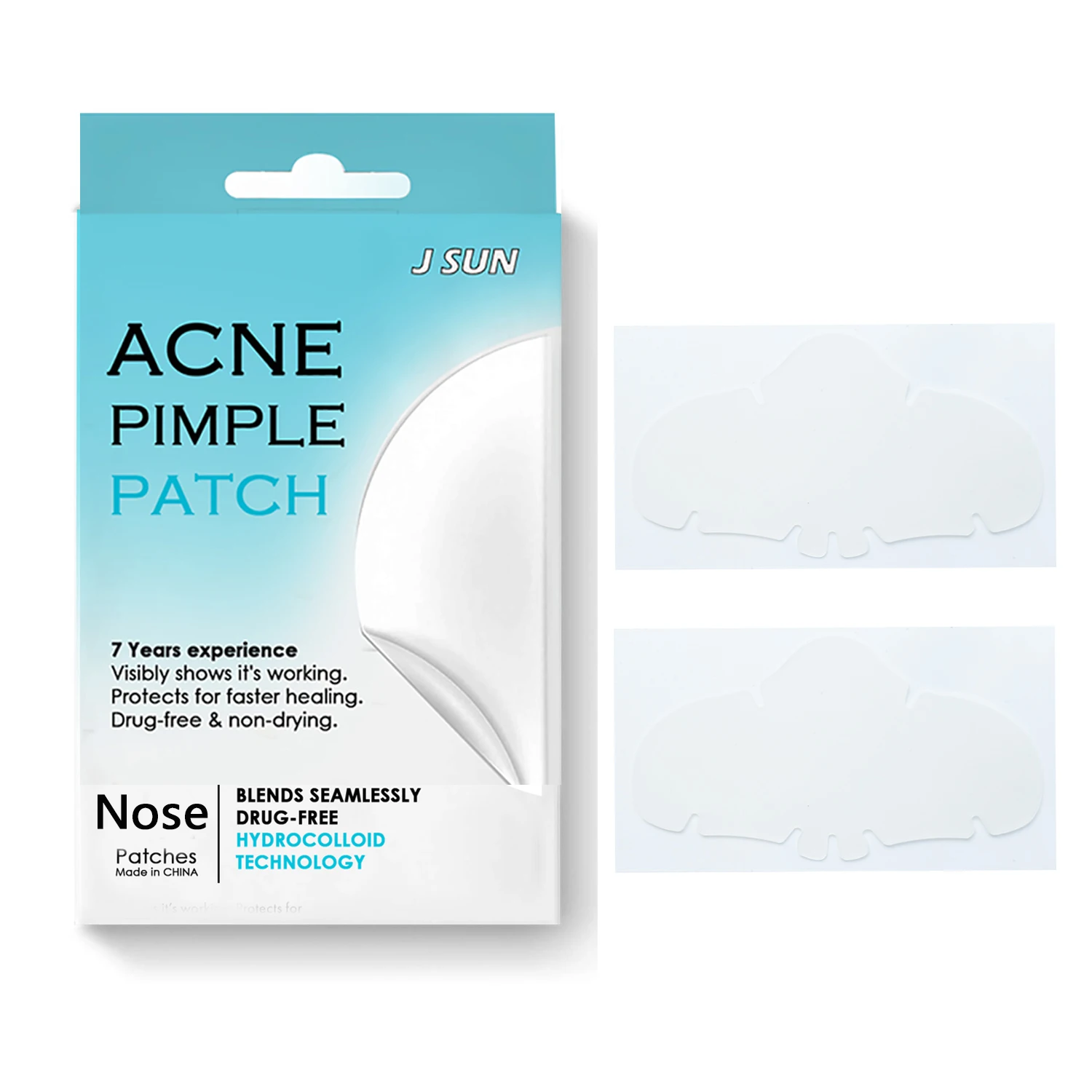 JSUN New product XL Nose Pore hydrocolloid Acne Patches