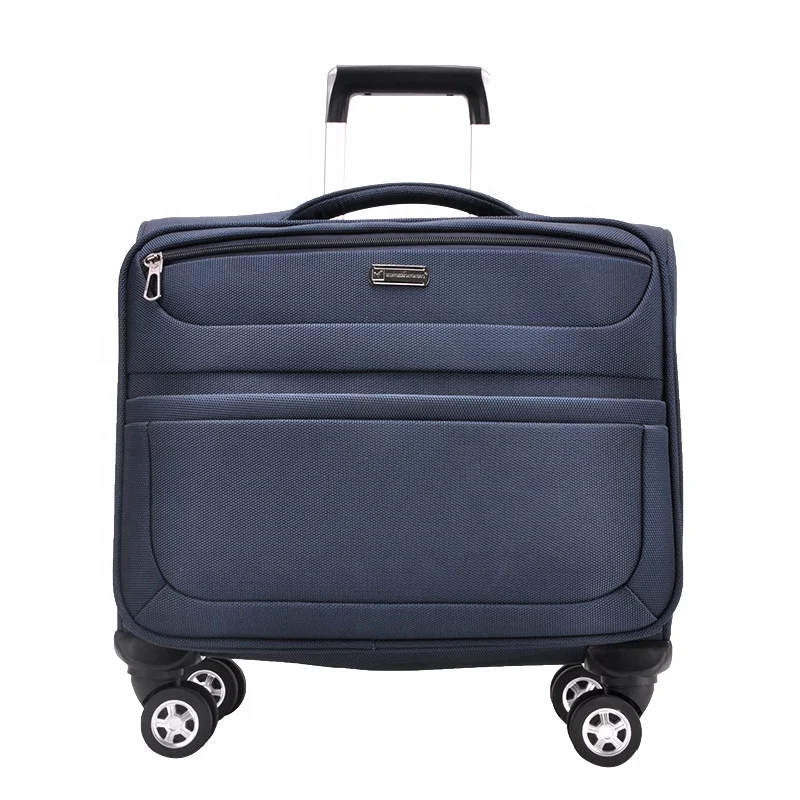 Оптовая продажа с фабрики, нейлоновая тележка 16 дюймов, сумка для багажа, Дорожный чемодан для ручной клади