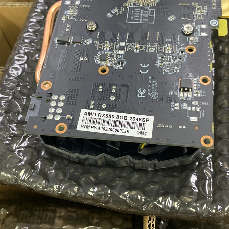China Professional Manufacture Desktop Gaming AMD Radeon RX 580 GDDR5 256 Bit Graphics Card