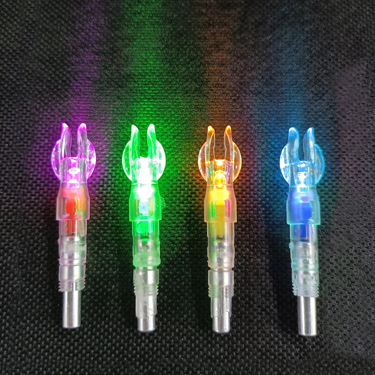 Archery Hunting LED Lighted Nocks 6.2mm/0.246inch Automatic Knocks Tail For Compound Recurve Bows/Long bow Arrow (1700003606472)