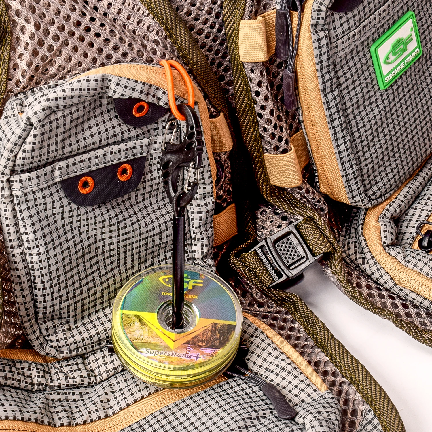 Fly Fishing Spool Tippet Holder Bar T Line